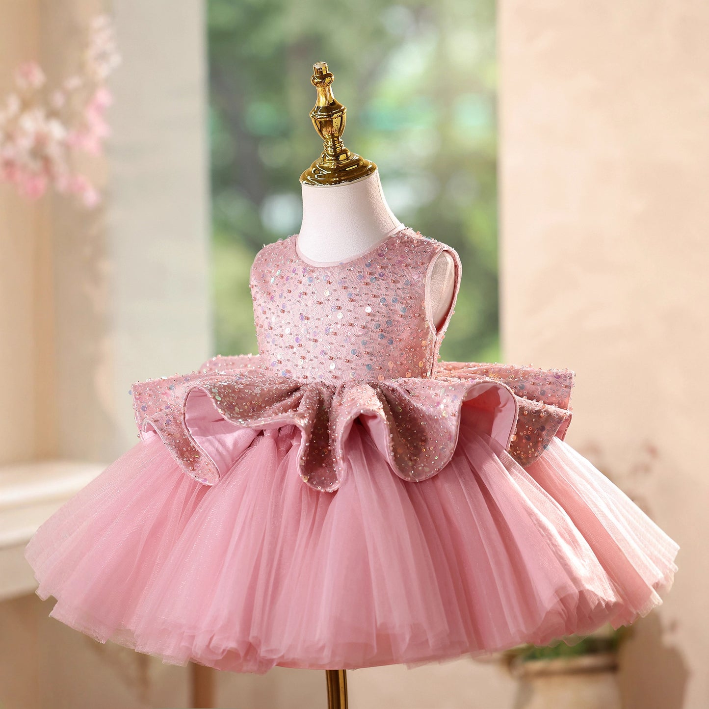 Flower Girl Wedding Little Girl Dress Children