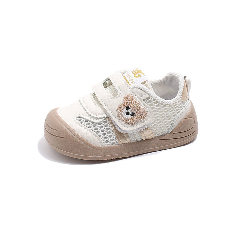 Children's Breathable Mesh Shoes Men's And Women's Soft Bottom Casual
