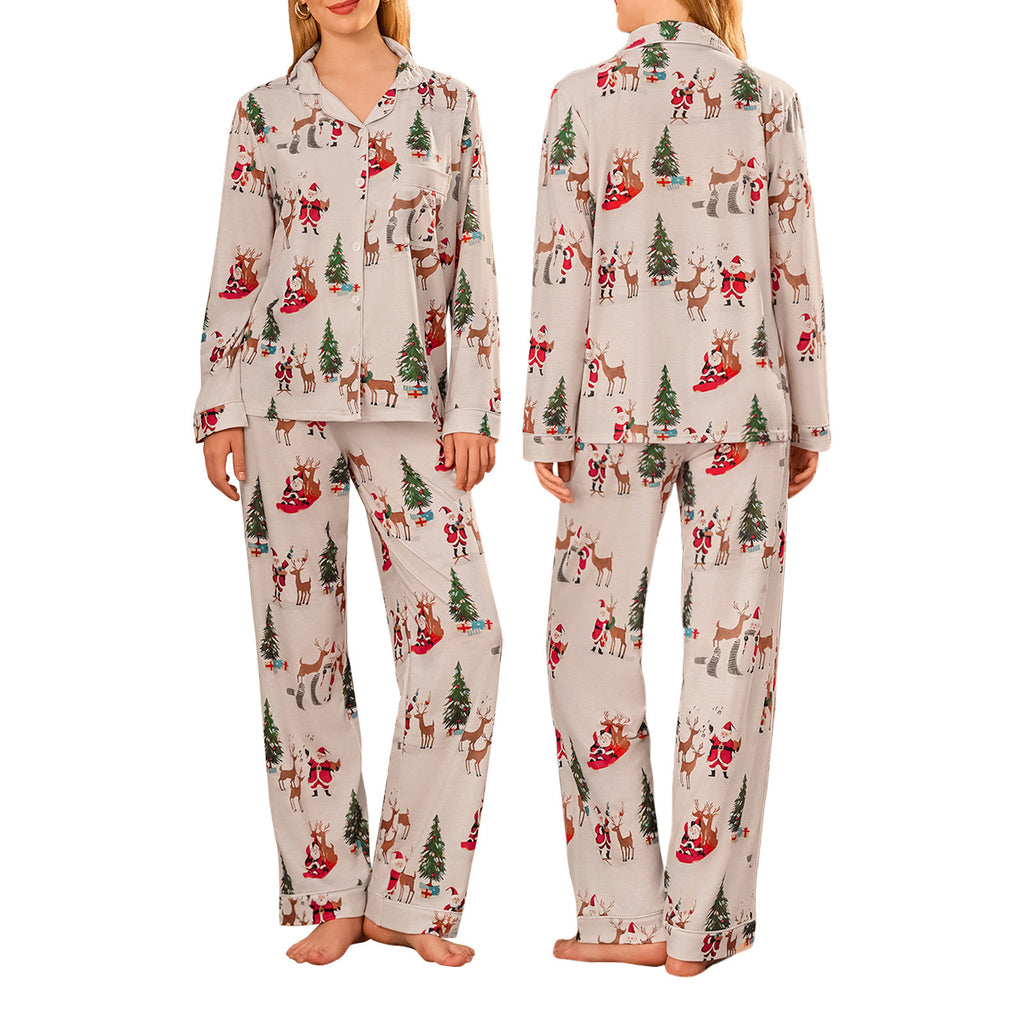 Ladies' Homewear Christmas Long Sleeve