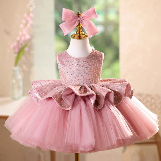 Flower Girl Wedding Little Girl Dress Children
